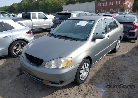 2004 Toyota Corolla Le из США, поврежденный, VIN JTDBR32E042034801